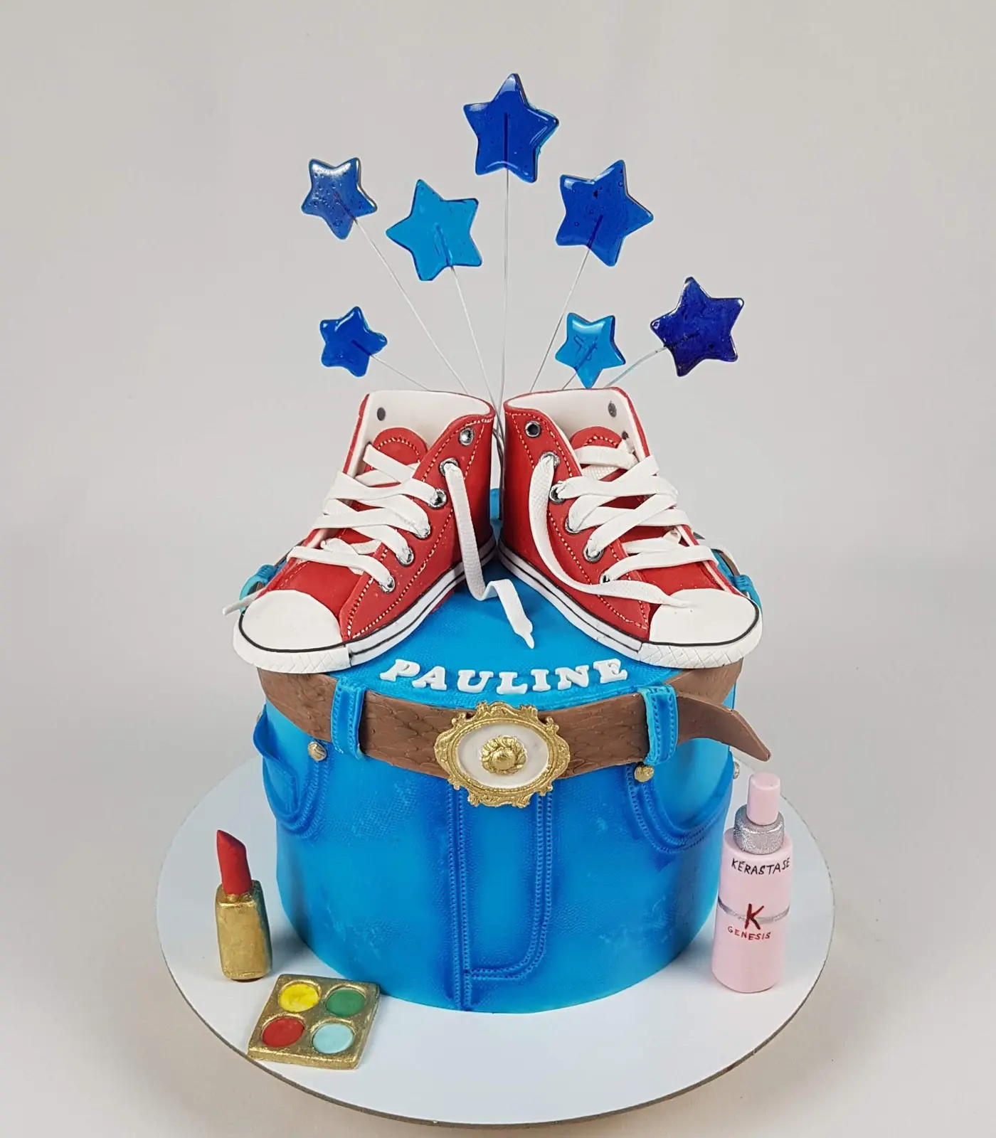 Gâteau sur mesure à thème sneakers, création Atelier Malykhina